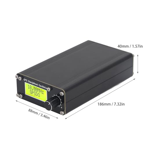 Tragbarer GPS-Oszillator GPSDO-Takt OCXO 10 MHz Rechteckwellenausgang DC12V für Instrumente