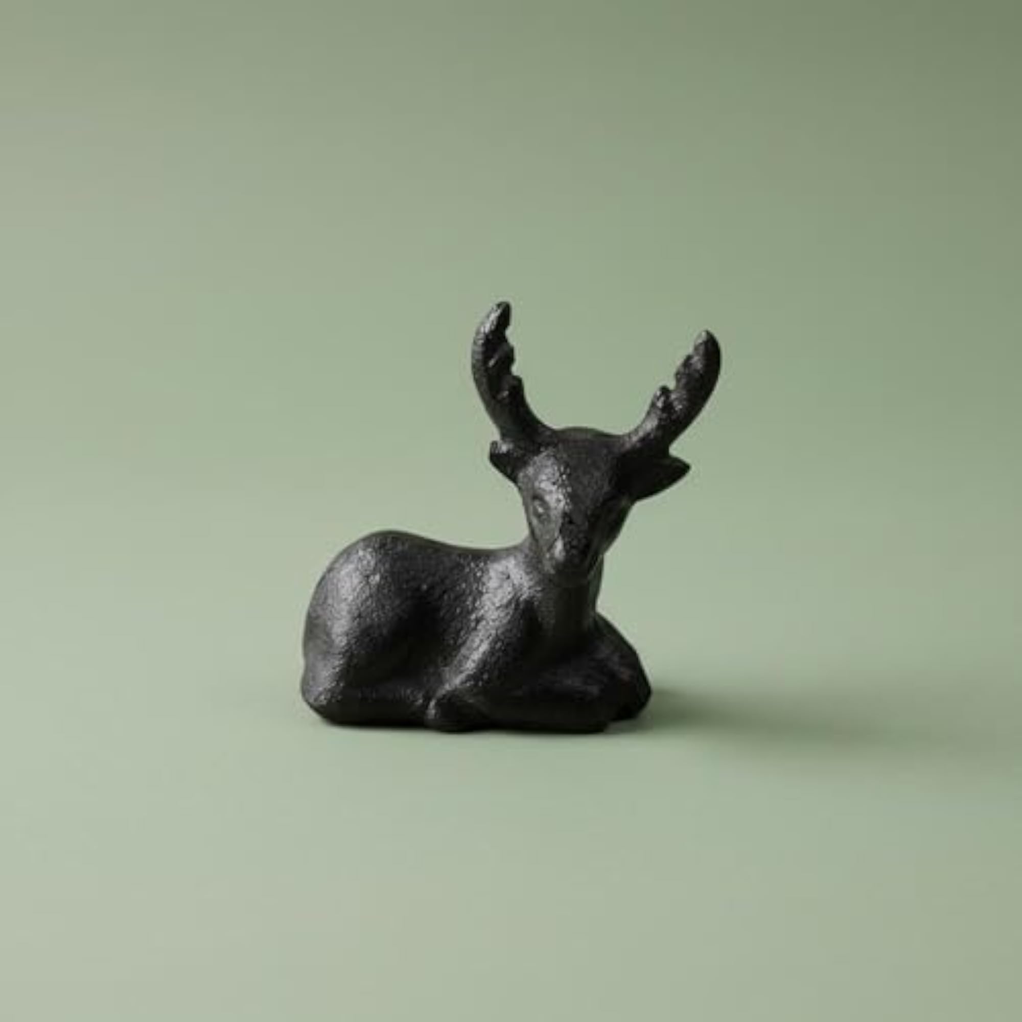Antique Design Cast Iron Feline Paperweight Gift Idea