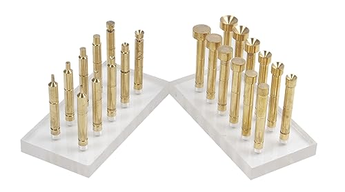 Image of Lapmart Gem Faceting brass dop sticks 22 Pieces ~6 mm Brass Dop Stick (2,3,4,5, 6, 7, 8,9,10,11 & 12 mm)~