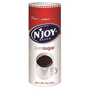 N'Joy Sugar Canisters, 20 ounce, (Pack of 24)