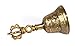 ASHIRWAD Tibetan Hand Bell 4, 5 & 6 inches for Meditation & Prayer Dorje Vajra (4.5 inches)