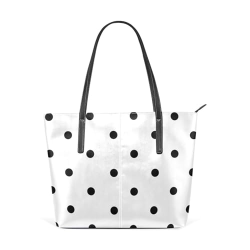 Bolso de mano para mujer en cuero vegano miniatura 1