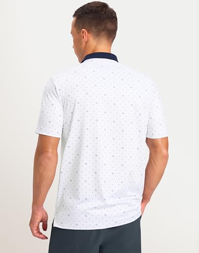 Image of Men's Golf Polo Shirts Dry Fit Performance Moisture Wicking Casual Print Golf Shirts for Men Breathable