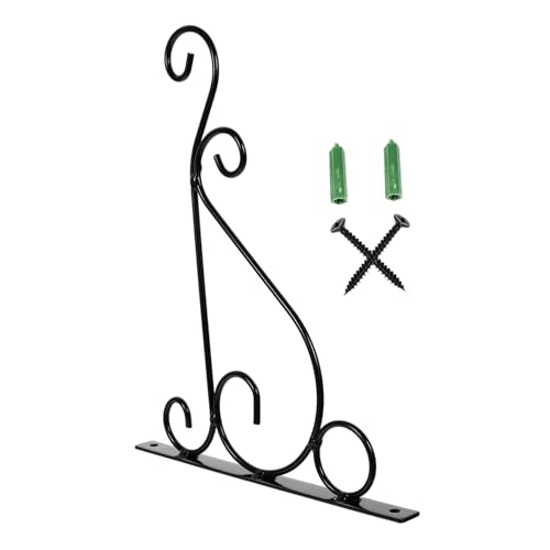 NULYLU Soporte De Pared para Plantas Colgantes Ganchos Decorativos para Jardín y Hogar Ideal para Macetas y Faroles Resistente