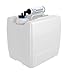 EZwaste HPLC Solvent Waste System, 13.5L (3.5 Gal) UN/DOT Disposable Container, 70mm VersaCap w/Four (4X) Ports for 1/8 Inch O.D. Tubing; Three (3X) Ports for 1/4 Inch O.D. Tubing