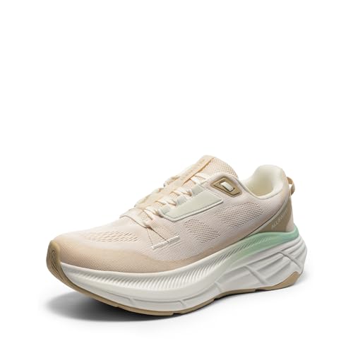 Women's Walking Shoes Cushion Running Tennis Non-Slip Comfortable Workout Gym Athletic Breathable Fashion Sneakers ActiveLite 6.5 Cream