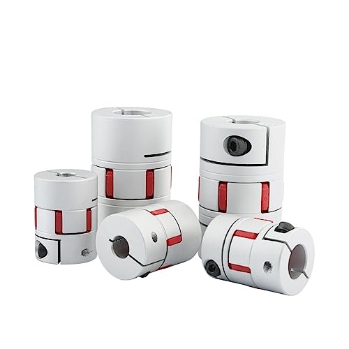 Rigid coupling,Stainless steel rigid coupling 1pcs D80L114 Aluminum Plum Soft Shaft Coupling Motor Connector 3D Printer Soft CNC Coupler(32x32)