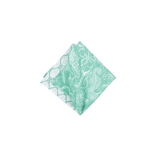 Set de 6 servilletas de algodón verde C&F Home miniatura 1