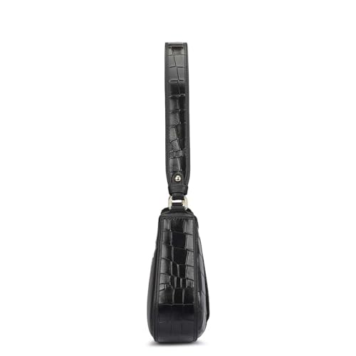 Image of Da Milano Leather Shoulder Bag for Women (01908OL)