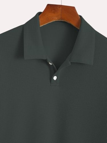 Image of TAGDO Men's Premium Waffle Knit Regular fit T-Shirt || Mens Tshirt (2018)
