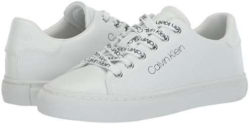 Calvin Klein Women's CIYAN Sneaker, White 1, 8 | Image 6
