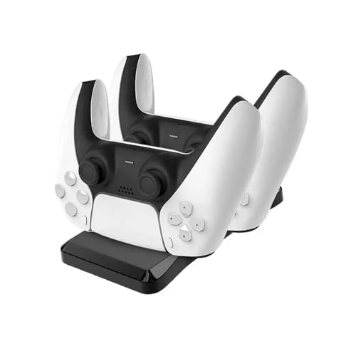 Base de Carga Rápida para Mando PS5- Estación Dual Tipo C - Cargador de Mando Inalámbrico para DualSense y Accesorios Playstation Pro
