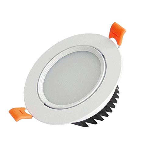 Downlights blancos de Φ70-75MM focos empotrados para sustituir halógenos de 50W luz diurna 400LM