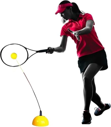 Tennis Trainer Rebound Ball Solo Tennis Practice Rebounder Strengthen Overall Muscle Memory Correct Body Posture (Standard Edition)