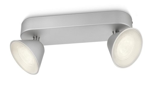 Preisvergleich Produktbild Philips myLiving Spot 532824816 Lichtspot (Aluminium, Innen, Surfaced Lighting Spot, Metall, IP20, Schlafzimmer, Wohnzimmer)