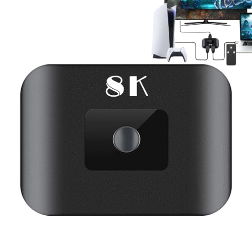 Commutateur HDMI 8K 48Gbps pour connecter plusieurs appareils sur votre TV