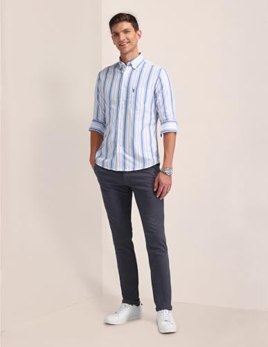 Image of U.S. POLO ASSN. Men's Cotton Regular Fit Shirt