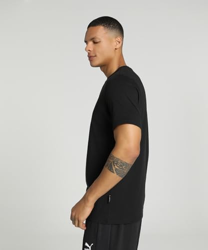 Image of Puma Men's Cotton Regular Fit T-Shirt