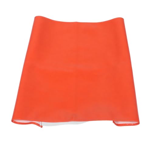 Patin de protection pour pied de fauteuil dentaire orange en PU étanche
