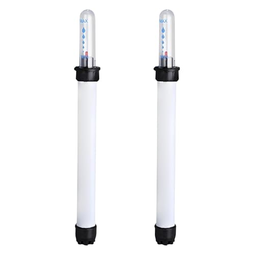 HAFRILY Lechuza Lot de 2 indicateurs de niveau d'eau 36 cm pour plantes d'intérieur de rechange pour pots de jardin, jardinières, plantes d'intérieur, hydroponie, indicateur de niveau d'eau
