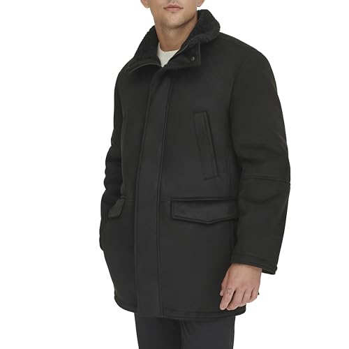 Image of DOCKERS Men's Faux Shearling Walking Coat