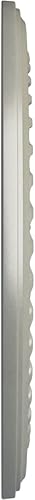 Miniatura 191 de Ekena Millwork CM25COUWF Cole Medallón de techo, 65.8525cmOD x 9.575cmID x 1 3/8"P, pintado a mano blanco ultra puro