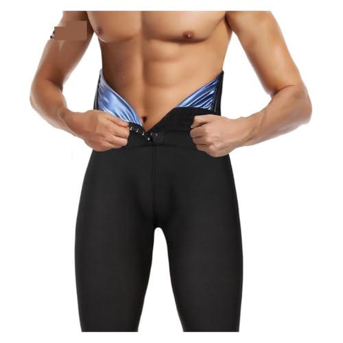 Pantalones cortos de sauna para hombre que aumentan el sudor 2