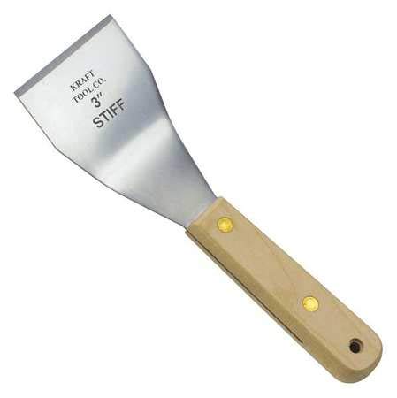 Scraper, Stiff, 3", SS