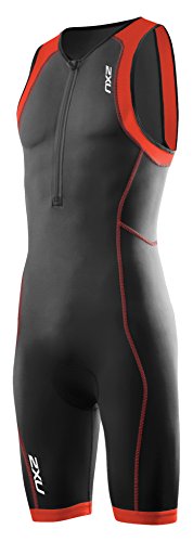 Preisvergleich Produktbild 2XU Herren Active Trisuit Black / Desert Red, XXL