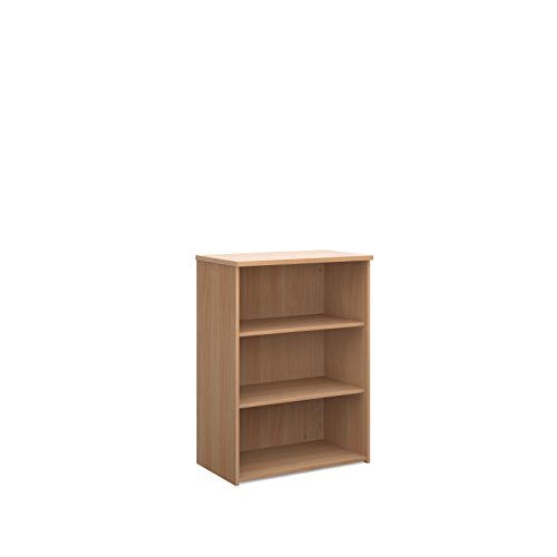 Office Elephant OE05-R1090B Standard Bookcase 1090mm high with Two Adjustable Shelves in Beech