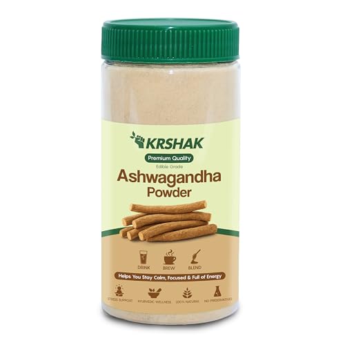 Image of Ashwagandha Powder (500g) - A-Grade Pure Root Powder for Energy, Stress Relief & Immunity Boost | 100% Natural, Non-GMO, Vegan & Preservative-Free