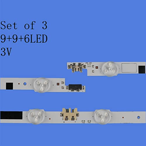 FHIASTGL 3 LED-bakgrundsbelysningsremsa 75 tum för Samsung TV