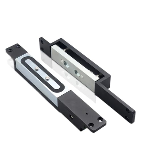 Kit de cerradura eléctrica para puerta Cerradura de cizalla electrónica, Control de acceso, de bloqueo electromagnético, puerta y ventana, principalmente en fuerza de retención de alta seguridad de 12