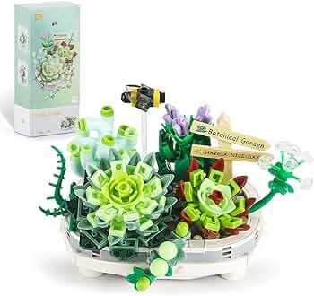 SKY LINE OCEAN Toy Mini Bricks Set Succulent Building Blocks Tree Model || 6 Months Structural Warranty || (389+ Pcs) (B0CX54SDBY) Amazon Price History, Amazon Price Tracker
