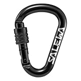 SALEWA Unisex – Erwachsene HMS SCREW G2 carabiner, Schwarz, normal