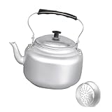 FytStycale Wasserkessel Aluminium Teekanne Outdoor Kochtopf Wasserkocher für Camping mit...