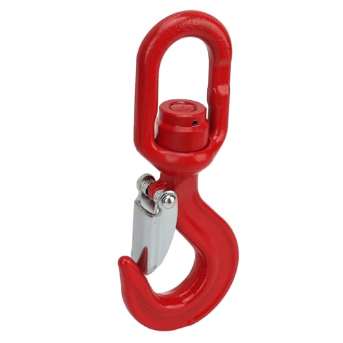 Hilitand Alloy Steel Rotating Hook with, Self Locking, 3.15T Load Bearing Crane Hook for Hoisting, Ports, Ships