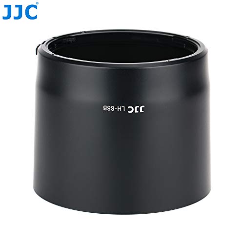 Image of JJC LH-88B Black Dedicated Bayonet Mount Lens Hood Shade, Compatible with Canon RF 600mm f /11 is STM Lense, Reversible Non-Glare Matte Finish, Replacement of ET-88B Lens Hood