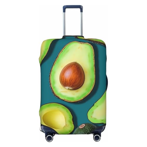 Travel Luggage Cover Fashion Suitcase Protector Fresh Tropical Fruit Spandex Baggage Covers Washable Suitcase Covers Anti-Scratch Luggage Cover Protectors Fits 18-32 Inch Suitcases X-Large