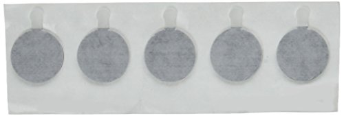 Image of TapeCase Circles, BW162 Foam Tape Circles w /tab, 0.75 inch Diameter, Pack of 25