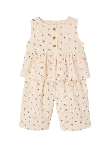 Ensemble top pantalon large bébé VERTBAUDET vêtement coton souple