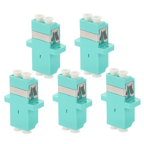 Adaptador de fibra óptica LC a LC dúplex OM4 para actualizar redes de comunicación de plástico