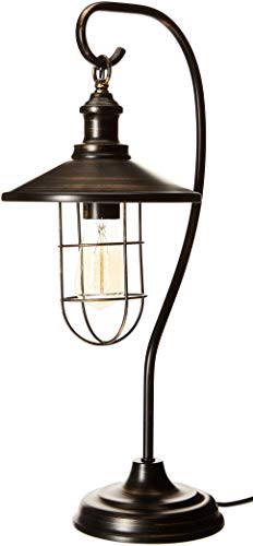DEI Hanging Camp Lantern with Vintage Bulb