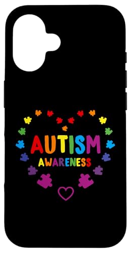 World Autism Awareness 2 April Autism Cute Autistic スマホケース iPhone 16 用