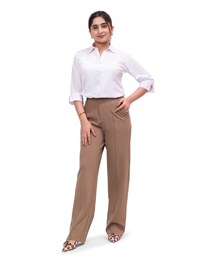 Image of ESTA Women 3 /4 Sleeve Stylish Western Official Formal Shirts Regular fit Shirts for Women