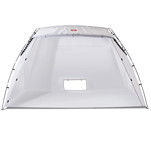 VEVOR Portable Paint Booth,10x7x6ft Larger Spray Paint Tent with Built-in Floor & Mesh Screen & Windproof Hooks, Painting Tent Station for Furniture DIY Hobby Tool, Spray Paint Shelter,Extra Large by VEVOR - Image 9