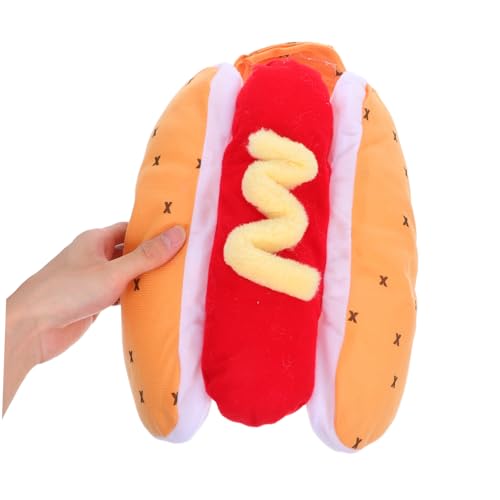 Disfraz Ajustable Hot Dog para Perros ORFOFE miniatura 3