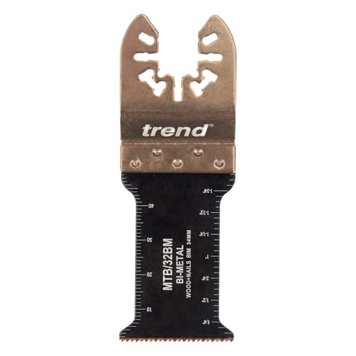 Trend Universal Multi-Tool Blades, 1-1/4 Inch (34mm) Fine Tooth, Bi-Metal,
