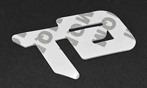 Incognito GT Logo Sticker for All Cars, Metal (Red with Black)