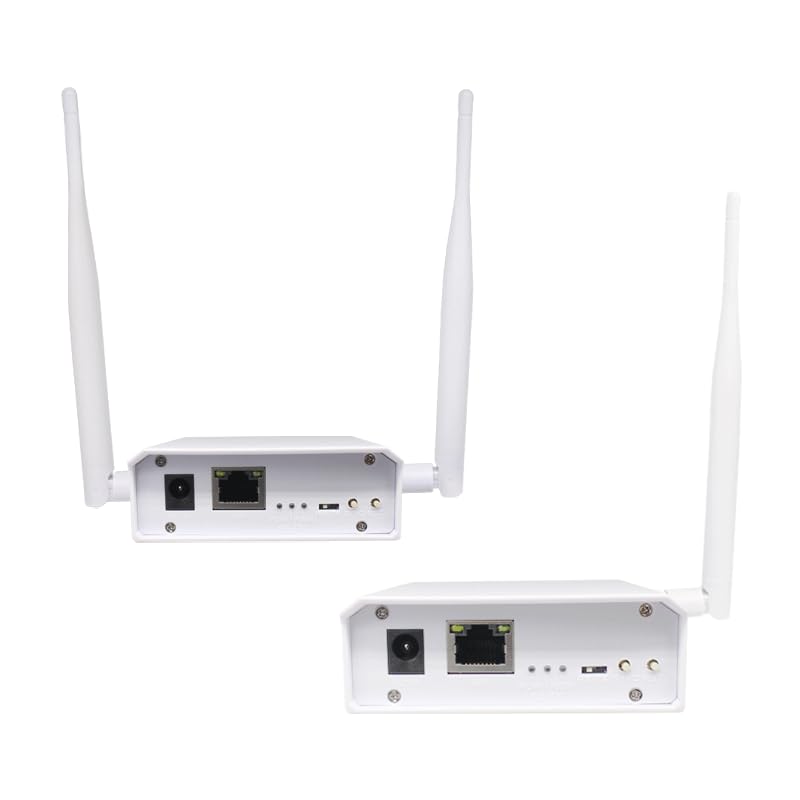 WiFi HaLow Dual Band Wireless Bridge,2.4GHz & 5.8GHz Point to Point Outdoor WiFi Extender,3km Long Distance Powerful,IEEE 802.11ah Antenna Wifi Range Transmission Faster Speed and Stronger Penetration